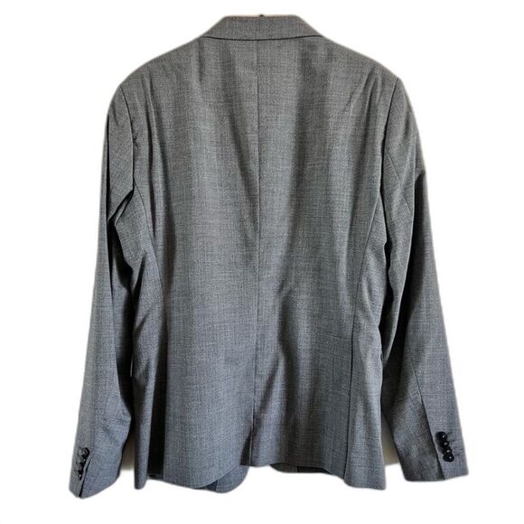 Zara Man Gray Suit Blazer Size 42 - Picture 4 of 9